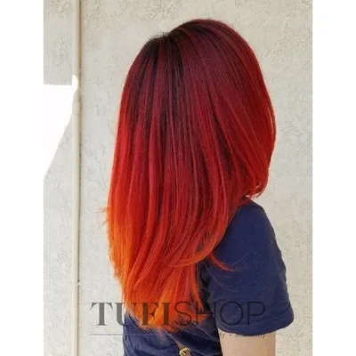 Рыжие волосы (яркий балаяж волос) - купить в Киеве | Tufishop.com.ua