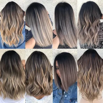 2021 (+180 фото) модный шатуш на темные волосы средней длины | Hair color  balayage, Short hair balayage, Summer hair color balayage