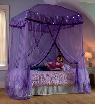 Балдахин над кроватью – простое украшение или функциональный элемент? |  Vita Mia | Дзен