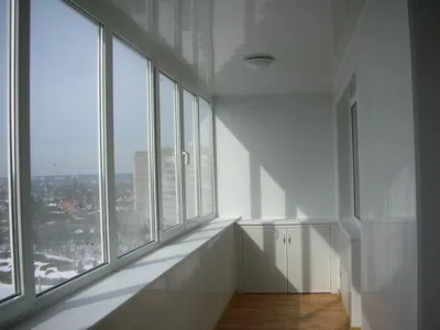 Балконы и лоджии из пластика