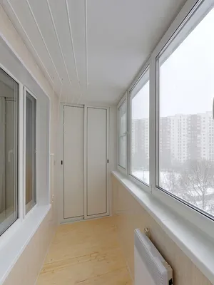 Балкон под ключ в Казани от 59 950 руб - остекление, обшивка, отделка |  Народные Балконы