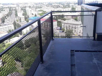 Металлическия ограждения балкона от производителя | ООО Техно-Сервис