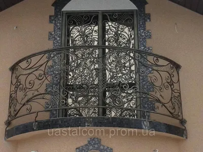 Балконные металлическое ограждения | Изготовление в СПб от МеталДекор