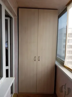 Фото шкафов на балкон: экономим место в квартире