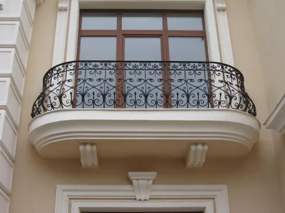 Кованые перила на балкон и французские балконы | Художественная ковка Тулы