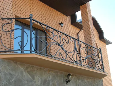 Кованые балконы купить в Челябинске