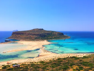 Балос (Μπάλος, Balos) - самый популярный пляж на западе острова Крит - Сайт  о Крите