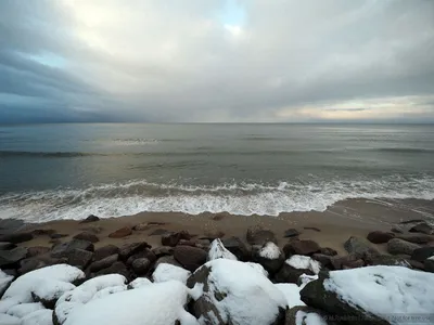 Балтийское море в плохую погоду Стоковое Фото - изображение насчитывающей  лето, плохой: 169534880