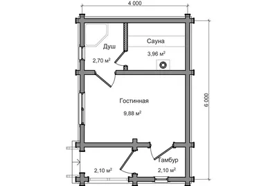 Проект бани 4 на 5: схема строительства из блоков, бруса и бревен с  расчетом материалов + примеры проектов с удачной планировкой внутри