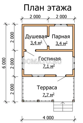 Баня 4,5х5,5 в чашу ~ УНИКАЛЬНЫЙ проект (3.324.904 руб.)