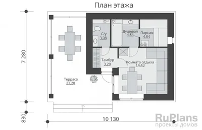 Проекты бань с террасой, бассейном, беседкой, верандой, комнатой отдыха |  Страница 2