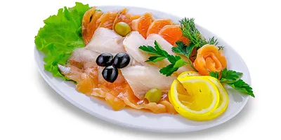 Салат из сёмги, масляной рыбы и сыра «Акула Каракула» 1400 г - заказ,  доставка по Москве – Jack`s