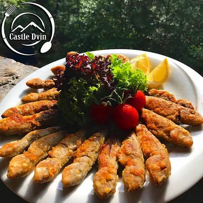 Блюда из рыбы | Армянский ресторан ЗАМОК ДВИН в Сочи