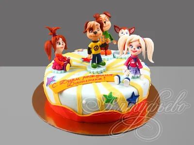 Фото-торт Барбоскины 2804119 стоимостью 4 550 рублей - торты на заказ  ПРЕМИУМ-класса от КП «Алтуфьево»
