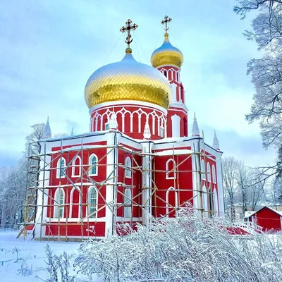 Церковь Николая Чудотворца в Барятино, православный храм, ул. Ленина, 10,  село Барятино — Яндекс Карты