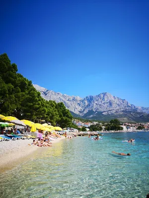 Пляжи в Башка Воде Хорватия обзор 3 лучших пляжей курорта