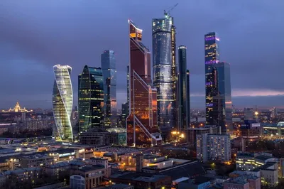 Башня Эволюция в Москва-сити