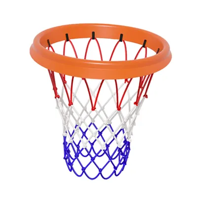 Баскетбольное кольцо с сеткой КМС диаметр 295 мм 136 - выгодная цена,  отзывы, характеристики, фото - купить в Москве и РФ