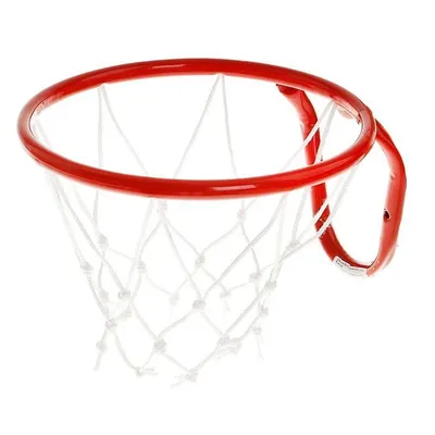 Купить Высокое качество, прочный стандартный размер, нейлоновая нить,  спортивное баскетбольное кольцо, сетка, щит, обод, мяч | Joom