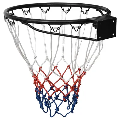 Баскетбольное кольцо со щитом и сеткой