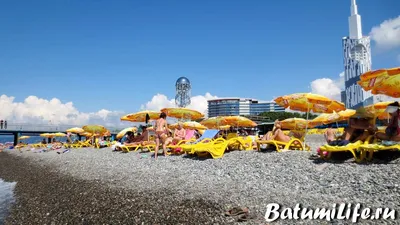 Пляж Батуми-Бич, Грузия. Городской пляж Батуми. Отзывы и фото 2024,  инфраструктура, отели рядом, как добраться на Туристер.Ру