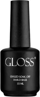 Gloss Company Soak Off Hard Base - База для ногтей: купить по лучшей цене в  Украине | Makeup.ua