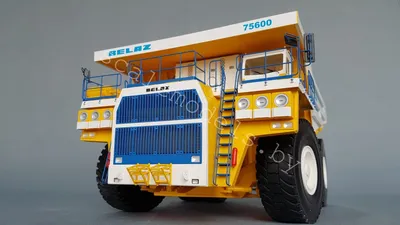 Belaz 75600 Construction Kit | myartventure.com