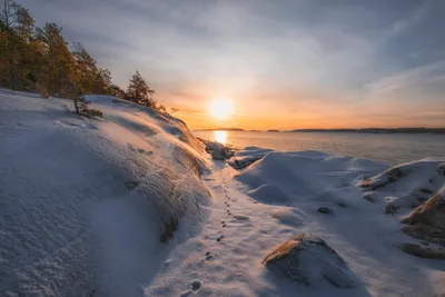 Северодвинск, Белое море зимой, …» — создано в Шедевруме