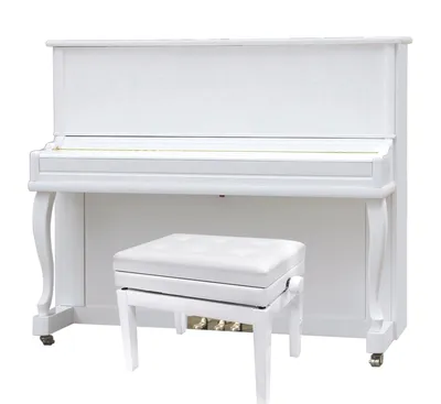 Sam Martin UP123 White Акустическое пианино: цена, купить в Москве,  Новосибирске – интернет-магазин LTM