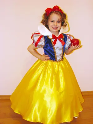 Snow White child costume | Костюмы белоснежки, Детские костюмы, Как сделать  костюм