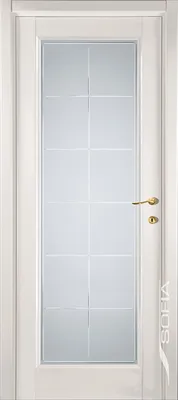 Межкомнатная дверь 8X венге мелинга, стекло триплекс белый - купить в  интернет-магазине dvers-all.ru