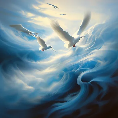 Белые птицы | Необычная поэзия | Дзен