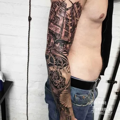 Черно-белые татуировки в KOKIN Tattoo