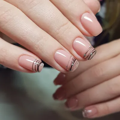 Маникюр на квадратные ногти 2024-2025, главные тренды, фото | Stylish  nails, Manicure, Short nails