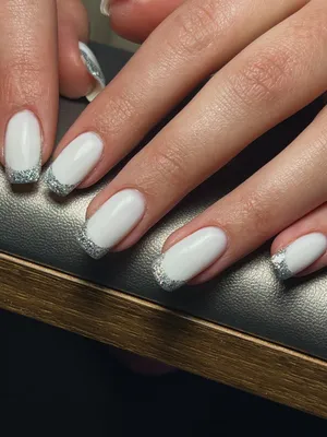 90+ french tip acrylic nails square 2018 | French tip acrylic nails, Gel  nails french, Luxury nails