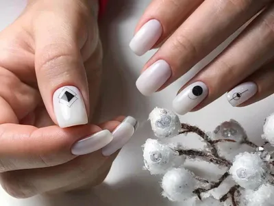 Блестящий белый лак для дизайна ногтей Misscheering | AliExpress