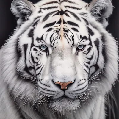 Фигурка \"Белый тигр с голубыми глазами\" в интернет-магазине Ярмарка  Мастеров по цене 21726 ₽ – Q9ZCRU | Мягкие игрушки, Москва - доставка по  России