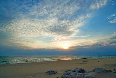 Закат побережье: изображение красивого…» — создано в Шедевруме