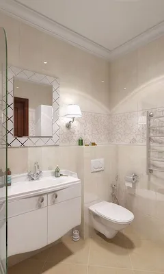 Бежевая ванная - дизайн интерьера: фото идеи: | Small bathroom, Bathroom  layout, Small bathroom layout