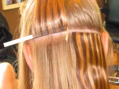 Ленточное наращивание волос по безопасной технологии Esendi Hair |  angelohair