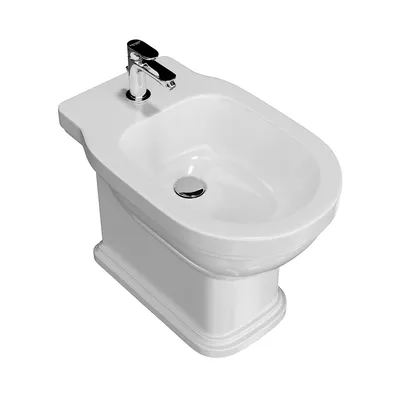 Напольный унитаз Vitra Norm Fit 9844B099-7203 с функцией биде, крышка  термопласт с микролифтом, купить в Москве