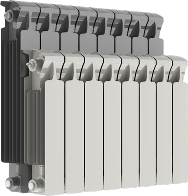 Радиусные биметаллические радиаторы купить по выгодной цене с доставкой |  warm-market