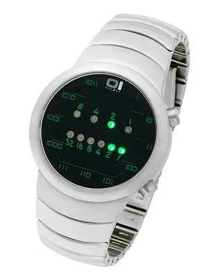 Бинарные часы «Cyber Watch» / Habr