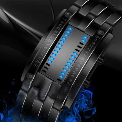 Мода Креатив Цифровые Часы Мужчины Бинарные Часы Водонепроницаемые  Спортивные Мужские Часы Электронные Часы Бинарные Часы Часы Binario От 2  059 руб. | DHgate