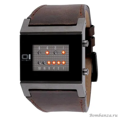 Бинарные часы The One, Kerala Trance серый корпус, KT1109R1 |  Интернет-магазин часов и ювелирных украшений Bombanza.ru