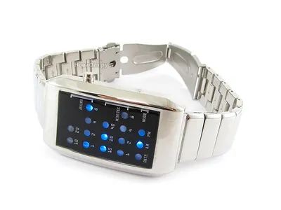 Светодиодные Бинарные часы Металл купить по цене 298 ₽ в интернет-магазине  KazanExpress