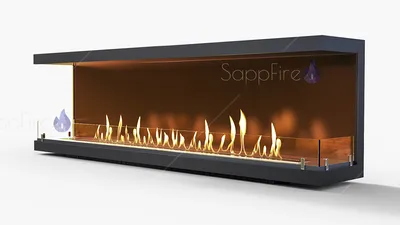 Встраиваемый биокамин / торцевой очаг 1500 (SappFire)