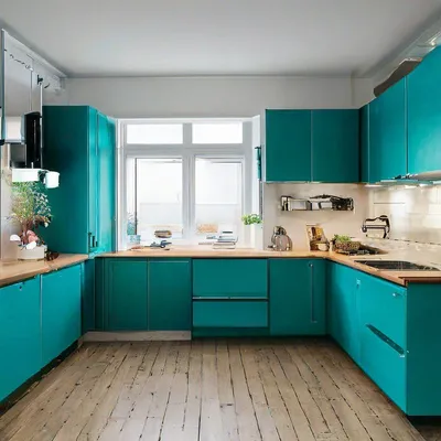 81 идея дизайна кухни в бирюзовом цвете — фото реальных интерьеров и советы  | ivd.ru