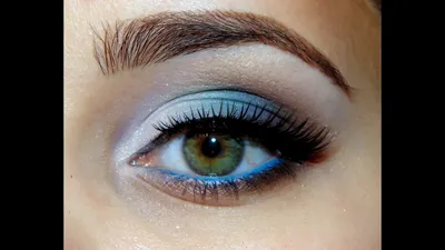 Blue makeup | Макияж, Макияж глаз, Глаза