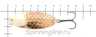 Блесна Черноспинка 12гр лат/мед - РыбачОК - Рыболовный интернет-магазин